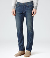 Thumbnail for your product : Reiss Eddie MID-WASH JEANS MID BLUE