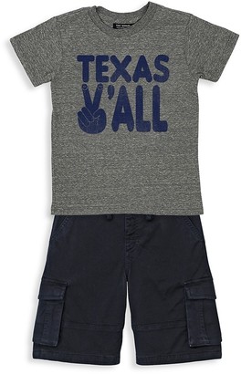 DL1961 Little Boy's and Boy's Mikey Athletic Cargo Shorts