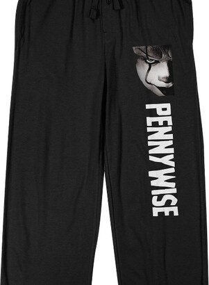 Pennywise IT Movie Men's Black Sleep Pajama Pants-XL - ShopStyle