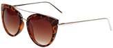 Thumbnail for your product : Very Tortoiseshell Cateye Round Sunglasses