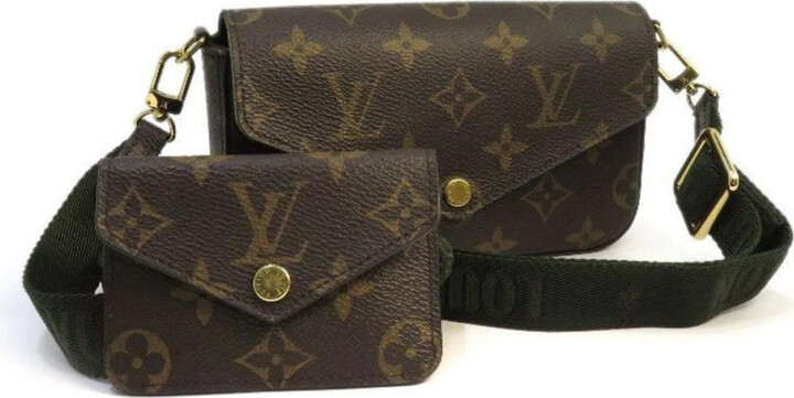 Louis Vuitton Pochette Felicy Monogram Amplant Shoulder Bag Navy P1366 –  NUIR VINTAGE