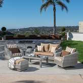 Thumbnail for your product : Wade Logan Greenfield Deluxe Love and Motion 6 Piece Sunbrella Sofa Set with Cushions