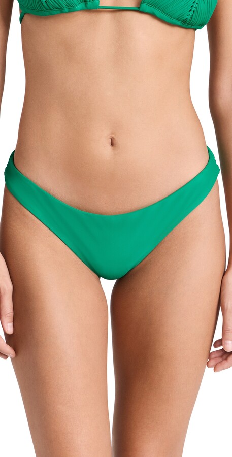 PQ Swim Basic Ruched Full Coverage Bikini Bottoms