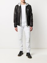 Thumbnail for your product : Philipp Plein Textured Bomber Jacket