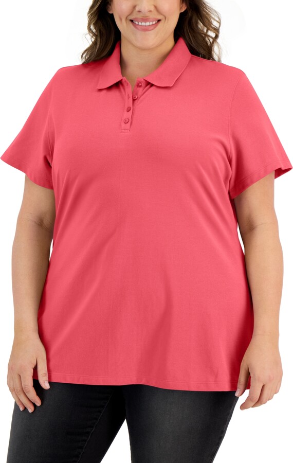Coral Top Plus Size