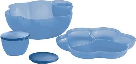 Tupperware® 6-piece Chip 'n' Dip Entertaining Set - Ice Cube