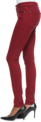 7 For All Mankind Mid-Rise Skinny Jeans