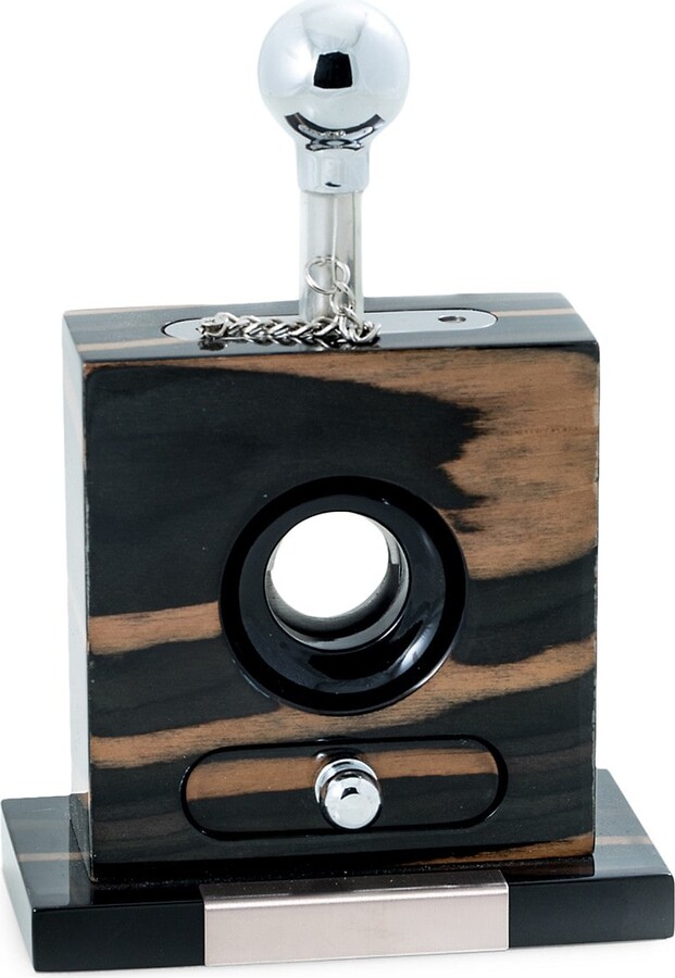 Bey-Berk Lacquered Wood And Stainless Steel Table Top Guillotine Cigar  Cutter - ShopStyle Home & Living