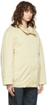 Thumbnail for your product : Lemaire Beige Wadded Asymmetrical Coat