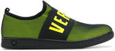 Thumbnail for your product : Versus logo slip-on sneakers