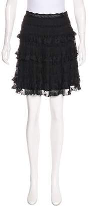 Christian Dior Lace Mini Skirt