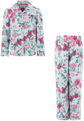 Monsoon Girls Florencia Rose Flannel Pyjamas