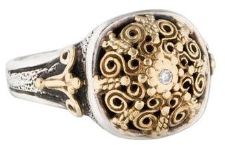 Konstantino Diamond Classics Filigree Ring