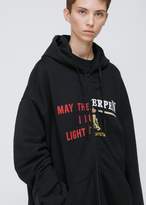 Thumbnail for your product : Vetements Oversized Printed Hoodie