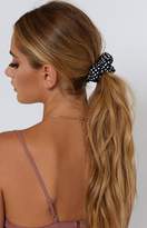 Thumbnail for your product : Beginning Boutique Groove Scrunchy Black Polka