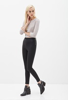 Thumbnail for your product : Forever 21 open-knit cropped sweater