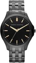 Thumbnail for your product : Armani Exchange Chronograph Black Dial and Black IP Plated Bracelet Mens Watch