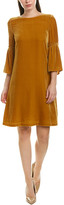 Thumbnail for your product : Lafayette 148 New York Roslin Silk-Blend Shift Dress