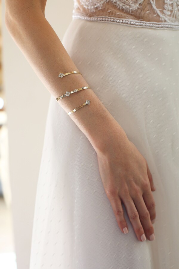 Prom Gold Arm Cuff ArtGalleryZen Online Store
