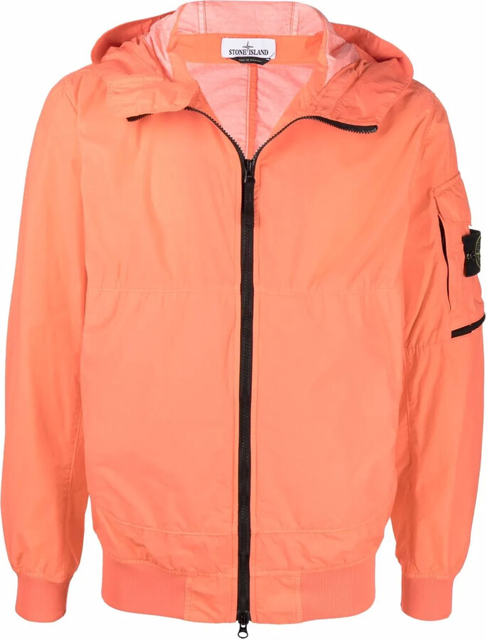 Stone Island Men S Orange Fashion Shopstyle