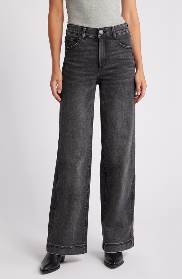 Wit & Wisdom 'Ab'Solution Skyrise High Waist Wide Leg Jeans