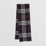 Thumbnail for your product : Burberry Lightweight Check Wool Silk Scarf