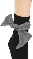 Thumbnail for your product : Pierre Mantoux Cotton Socks W/ Tie Details