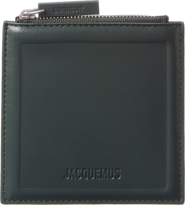 Shop JACQUEMUS Plain Leather Logo Card Holders by vivalavidatown
