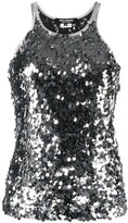 Thumbnail for your product : Junya Watanabe Sequin-Embellished Tank Top