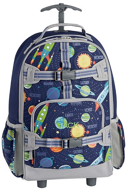 pottery barn solar system backpack