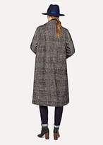 Thumbnail for your product : Paul Smith Women's Puppytooth-Check Wool-Cotton Cocoon Coat