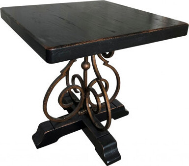 Regis Patrick Collection Margaux Pedestal End Table