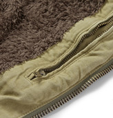 Thumbnail for your product : Visvim Deckhand Shearling-Collar Cotton and Linen-Blend Jacket