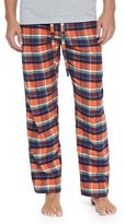 Thumbnail for your product : Neiman Marcus Plaid Two-Piece Pajama Set, Orange