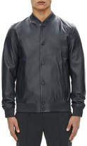 Thumbnail for your product : Theory Hubert Leather Varsity Jacket
