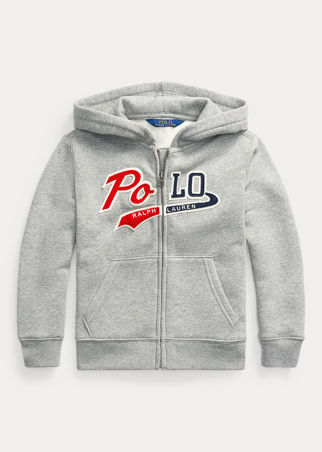 ralph lauren big boys full zip hoodie