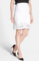 Thumbnail for your product : Elie Tahari 'Kim' Cotton Skirt