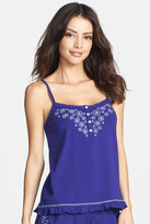 Thumbnail for your product : Kensie 'Sunset Boulevard' Embroidered Tank