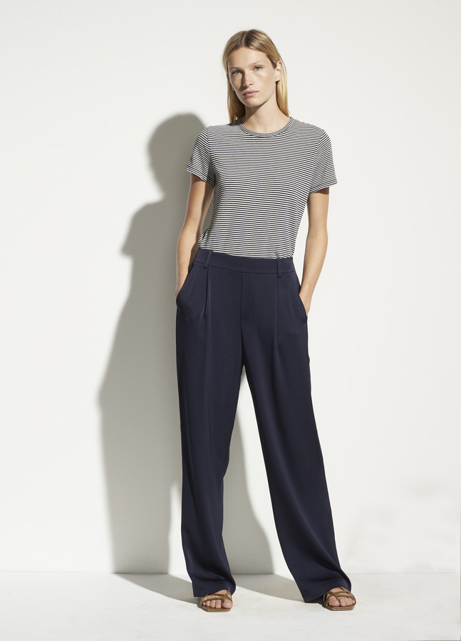 Vince Wide Leg Pull On Pant - ShopStyle