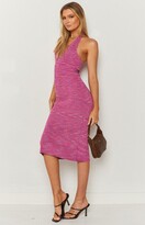 Thumbnail for your product : Beginning Boutique Bailee Spacedye Midi Dress Pink