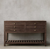 Thumbnail for your product : Restoration Hardware Printmaker's Extra-Wide Single Washstand Base