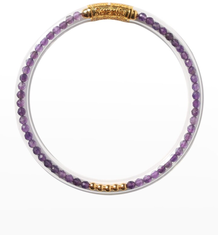 BuDhaGirl Serenity Prayer Luxe All Weather Bangle® ShopStyle Bracelets