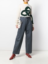 Thumbnail for your product : Victoria Beckham Cashmere Intarsia Jumper