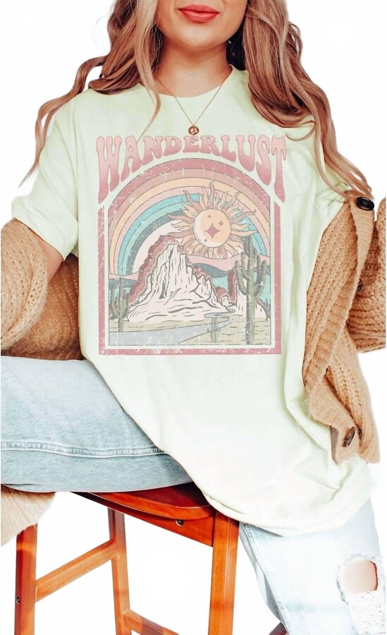 Kissed Apparel Wanderlust Oversized Tee In Citron