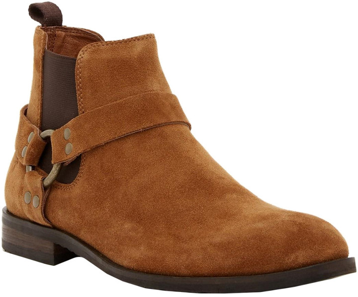 frye suede chelsea boot