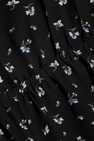 Thumbnail for your product : MICHAEL Michael Kors Floral-print crepe de chine mini dress