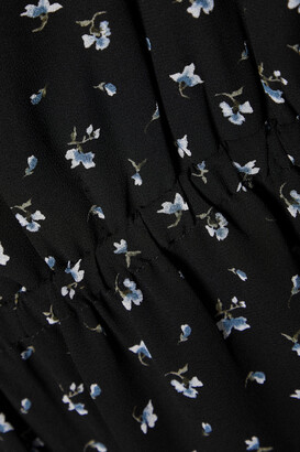 MICHAEL Michael Kors Floral-print crepe de chine mini dress