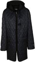 Thumbnail for your product : Y-3 Y 3 Quilted Hooded Jacket