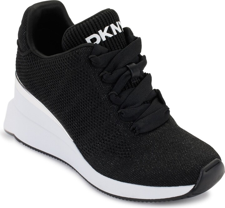 dkny cami wedge sneaker