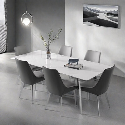 A Zoetic Home Small modern home dining table and chair